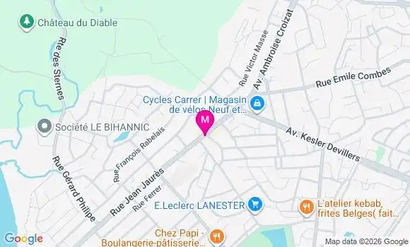 Localisation Mtre Jegou Anne