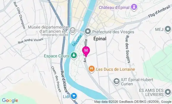 Localisation Mtre Fève Ludivine