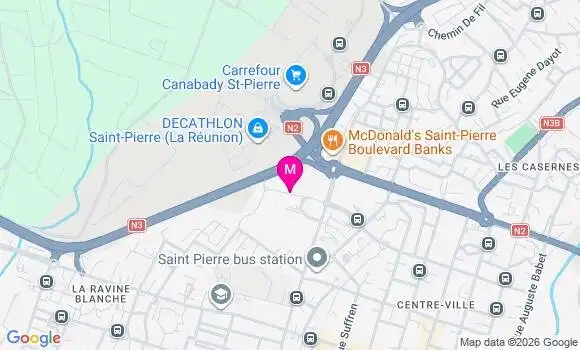 Localisation Mtre Chane San Jérôme