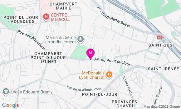 Localisation Mtre Derimay Marion