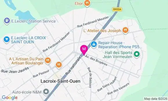 Localisation Mtre Fleurot Benjamin