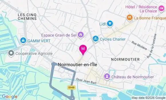 Localisation Mtre Fournier Dorian