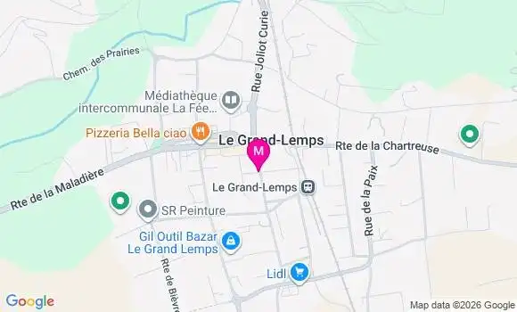 Localisation Mtre Pelourson Muriel
