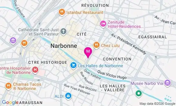 Localisation Mtre Maurel Alexandre