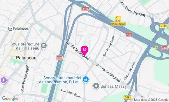 Localisation Mtre Tardy Benjamin
