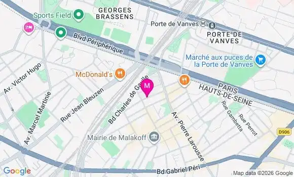 Localisation Mtre Pires Augusto Vanessa