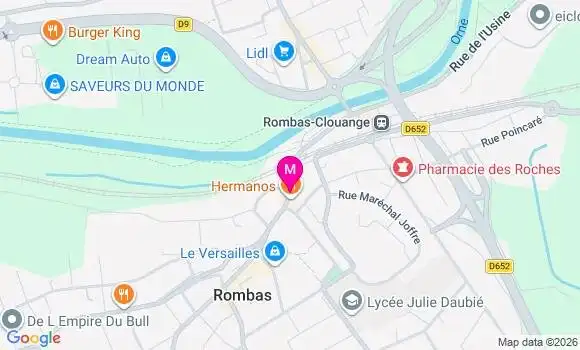 Localisation Mtre Grandidier Alice