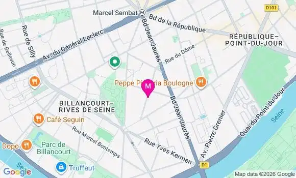 Localisation Mtre Piquet Karcher Sabine