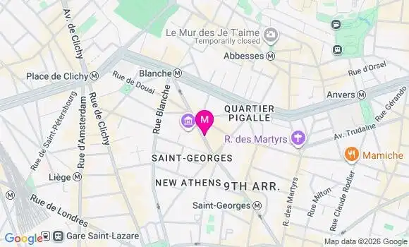 Localisation Mtre Pereira Maxime