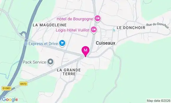 Localisation Mtre Guillet Vanessa
