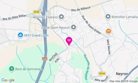 Localisation Mtre Luquet Floriane