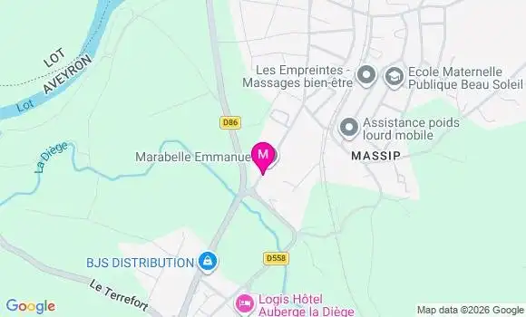 Localisation Mtre Marcastel Camille
