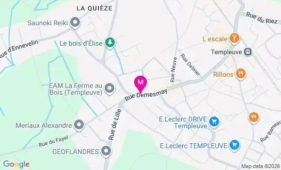 Localisation Mtre Lesage Victor