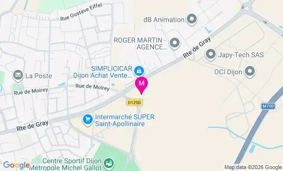 Localisation Mtre Krause Sabine
