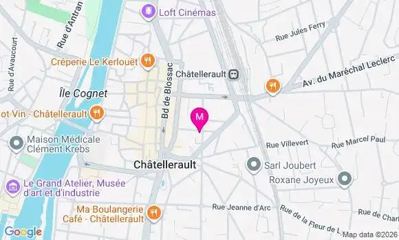 Localisation Mtre Lorillou Céline