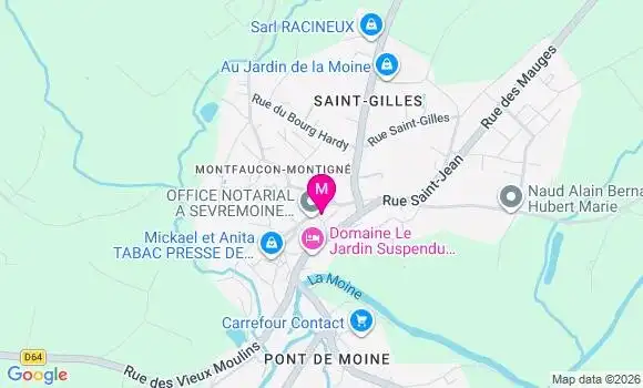 Localisation Mtre Bouyer Louise Marie