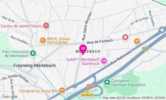 Localisation Mtre Schneider Sarah