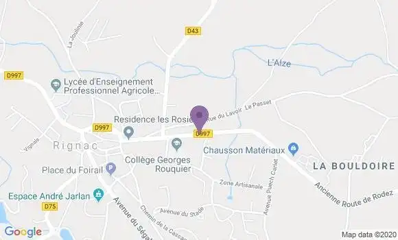 Localisation Mtre Falip Bénédicte