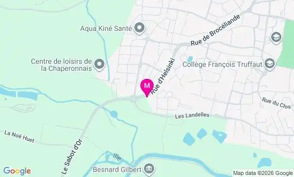 Localisation Mtre Jardin Julie