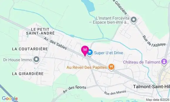 Localisation Mtre Dubourg Anne Sophie