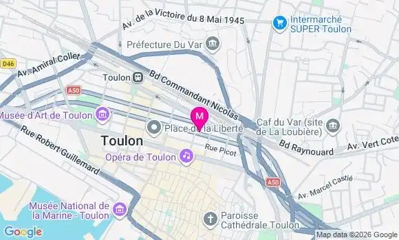 Localisation Mtre Aillaud Thierry