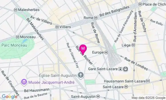 Localisation Mtre Mounier Pauline