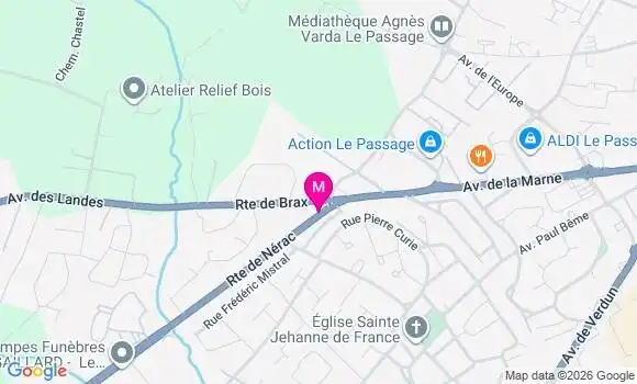 Localisation Mtre Loubieres Charlyne