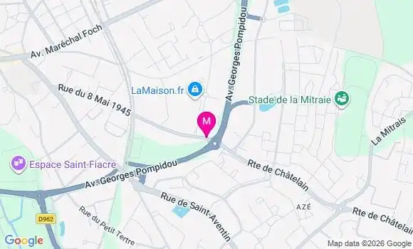 Localisation Mtre Brice Jessica