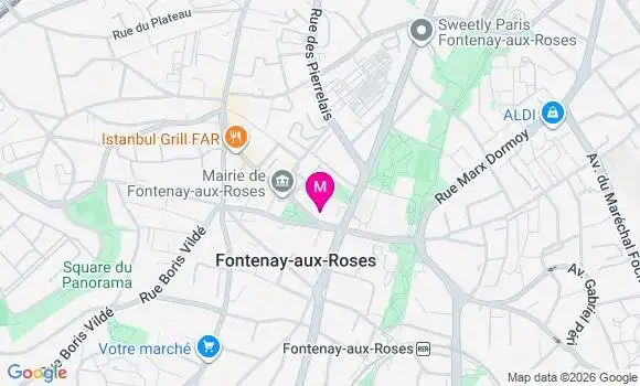 Localisation Mtre Jourdan Sandrine
