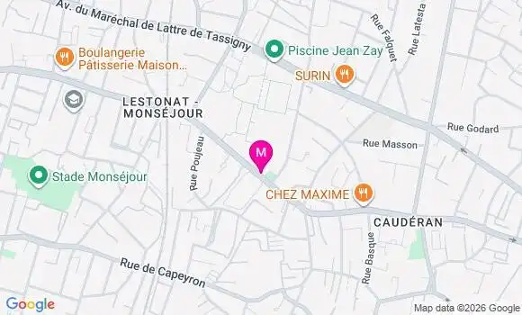 Localisation Mtre Guinvarch Elen