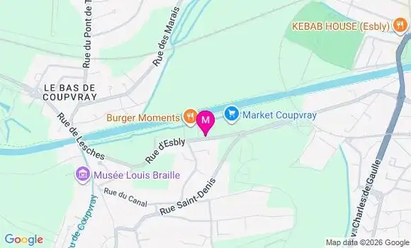 Localisation Mtre Leloup Audrey
