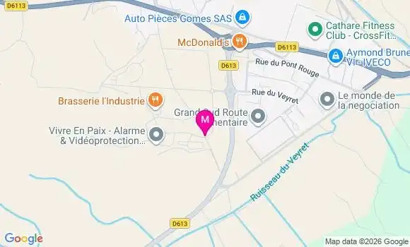 Localisation Mtre Monin Charlotte