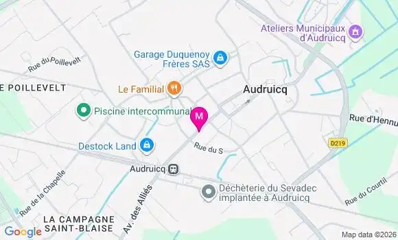 Localisation Mtre Lenel Empisse Bérénice