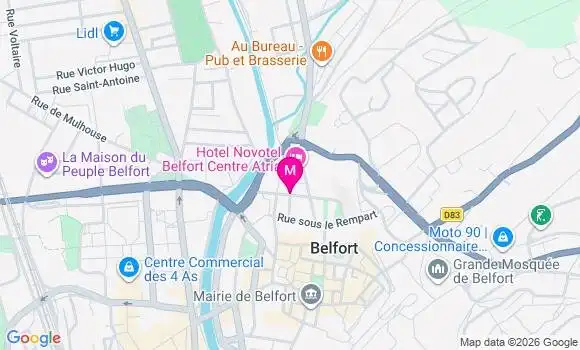 Localisation Mtre Caullet Anne Laure