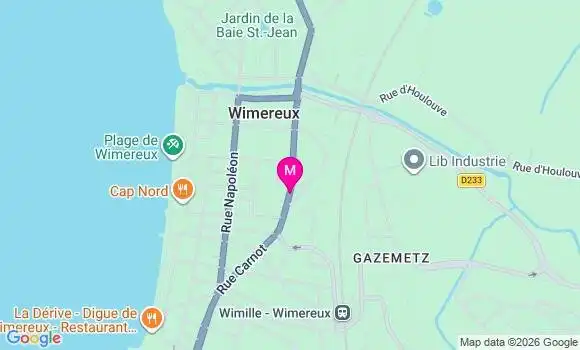 Localisation Mtre Declercq Amélie