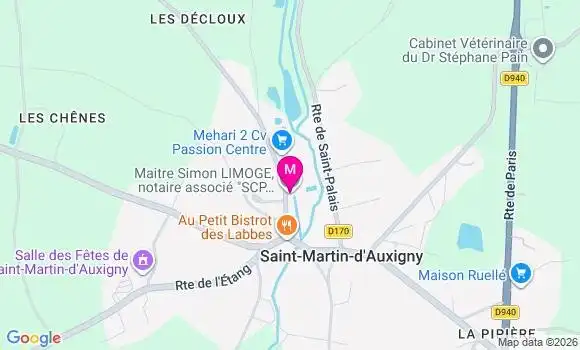 Localisation Mtre Janisson Elodie