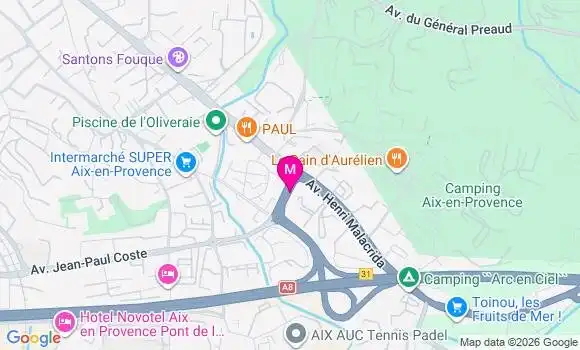 Localisation Mtre Letouche Elodie