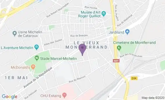 Localisation Mtre Pouderoux Serge