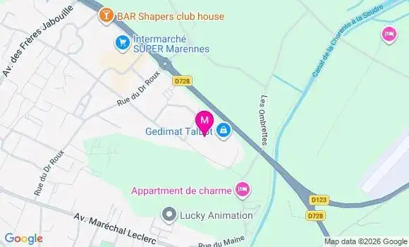 Localisation Mtre Chancerel Corinne