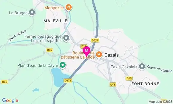 Localisation Mtre Rachi Abel