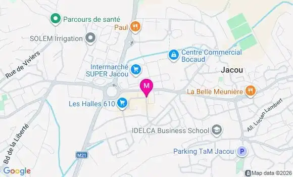 Localisation Mtre Calfond Anais