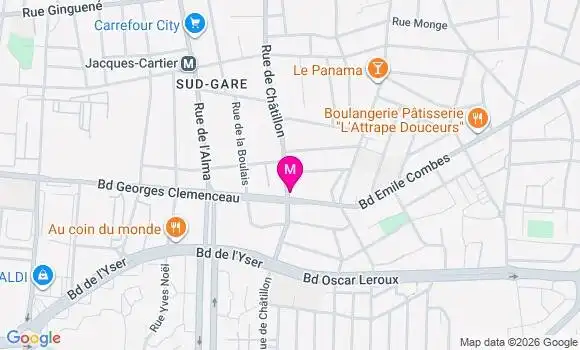 Localisation Mtre Simon Rahel