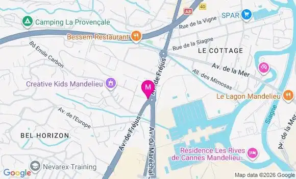 Localisation Mtre Pascal Anne