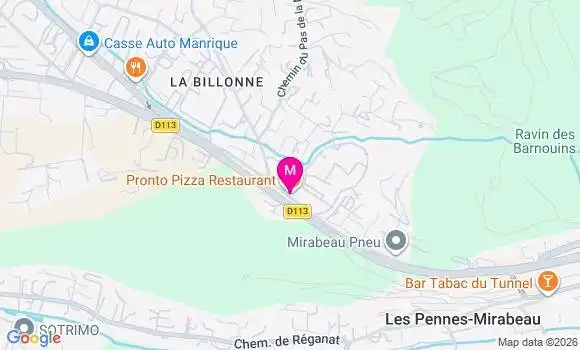 Localisation Mtre Boiron Alexandre