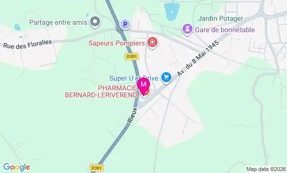 Localisation Mtre Delalande Amandine