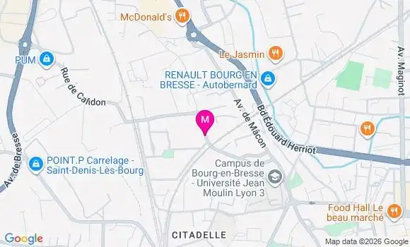 Localisation Mtre Euzière Julie