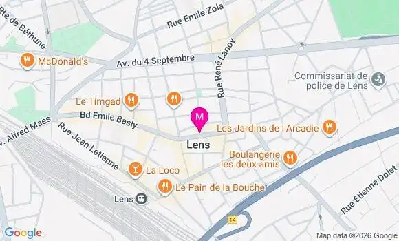 Localisation Mtre D