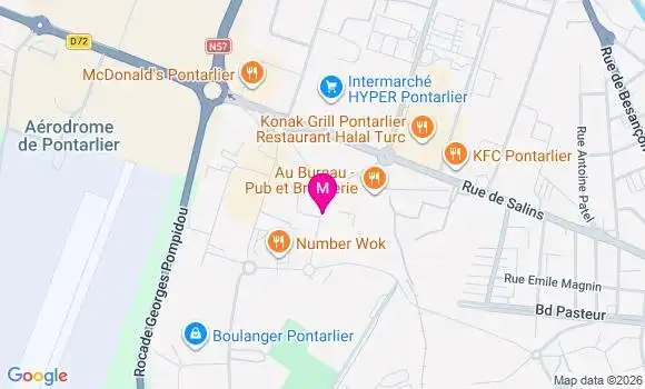 Localisation Mtre Jacquin Duffet Anne Sophie