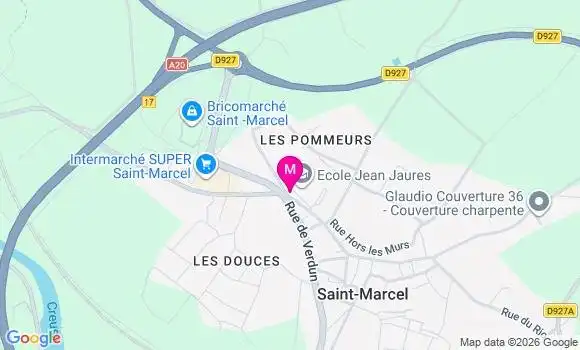 Localisation Mtre Charles Antoine