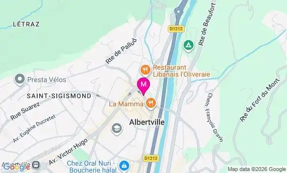 Localisation Mtre Ribeiro William